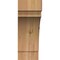 Ekena Millwork 6"W x 16"D x 16"H Merced Rough Sawn Knee Brace, Western Red Cedar BRC06X16X16MRC00RWR - alternate 2